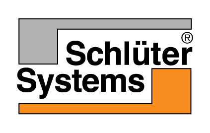 Das Firmenlogo von Schlüter-Systems.